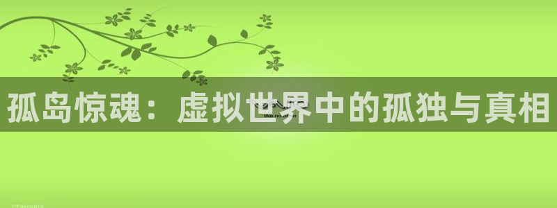 南宫谁演的：孤岛惊魂：虚拟世界中的孤独与真相